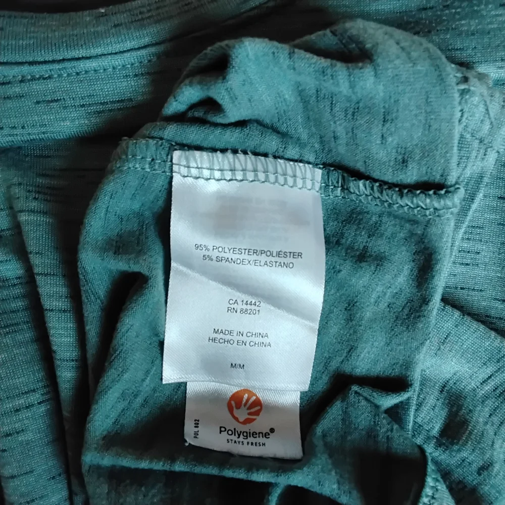 Mondetta Teal M Short Sleeve Active Top Pre Loved - Picture 8 of 8